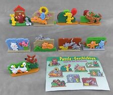 Serie Puzzle-Geschichten rund um den Gartenzaun 1998 Auswahl Figur mit BPZ Ü-Ei