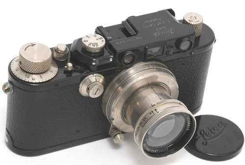 Leica iii black with nickel - leica,