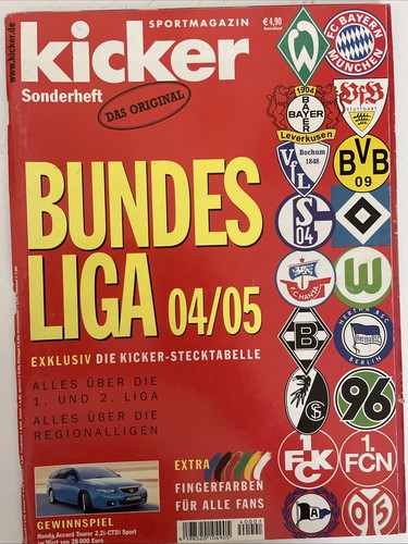Kicker sonderheft bundesliga - sonderheft,