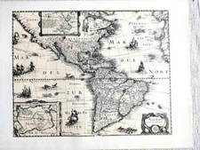 Alte Landkarte 14: 1630 Nord-