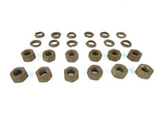 12 x Radmuttern M18x2,5 SW27mm + Federring konisch vom hinten Fendt F12 Traktor