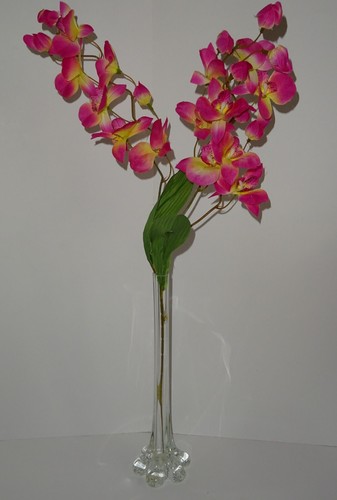 Vase glas langstielig - vase,