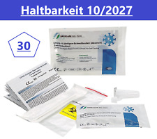 Corona Test Schnelltest SAFECARE Covid-19 Antigen Nasen 10/27 Omikron BfArM 1er
