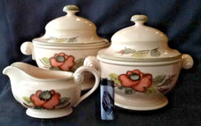 Gallo Villeroy & Boch Lucienne Terrine & Ragout Schalen m. Deckel & Sauciere TOP