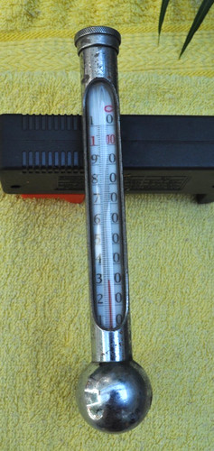 Altes thermometer mit - altes,