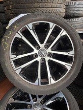 4 x Alufelge 17 Zoll 7.0" 5x112 49ET Glanz Schwarz 5G0601025AK VW Golf 7 VII