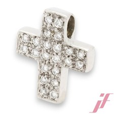 Anhänger 585 Weißgold mit