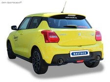 Bastuck Sportauspuffanlage ab Kat Suzuki Swift Sport 5 AZ je 100mm doppelwandig