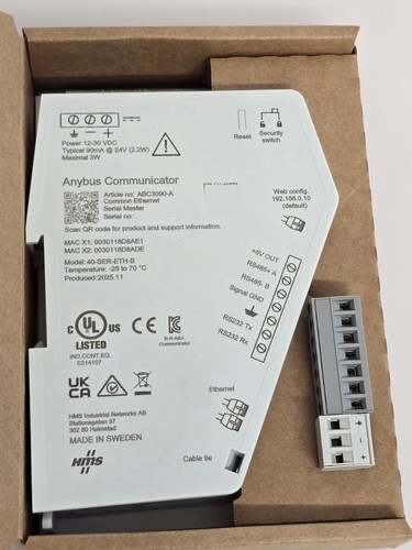 Anybus communicator abc3090 - communicator, abc3090-a