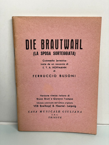Die brautwahl ausgelostte - die,