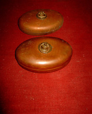 2  Antike Kupferbettflasche