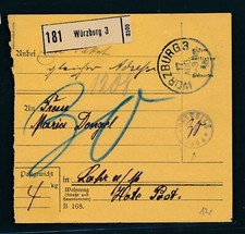 19453) Paketkarte Würzburg 3