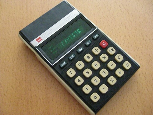 Historischer taschenrechner - historischer,