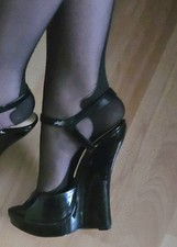 An Liebhaber, Sammler !  Sexy High Heels Sandaletten, Größe 40, getragen 