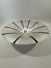 WMF Ikora XXL Schale versilbert Ø 35 cm Art Deco  Bauhaus Scheibenfüße