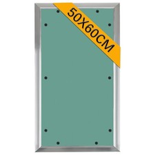 15-60cm Reinigungsklappe Gipsfaserplatten mit AluRahmen Revisionstüre Trockenbau
