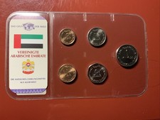 Vereinigte Arabische Emirate Kursmünzen Set unc.
