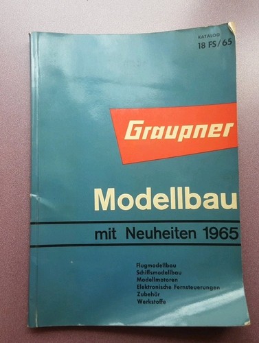 Graupner modellbau katalog mit - graupner,
