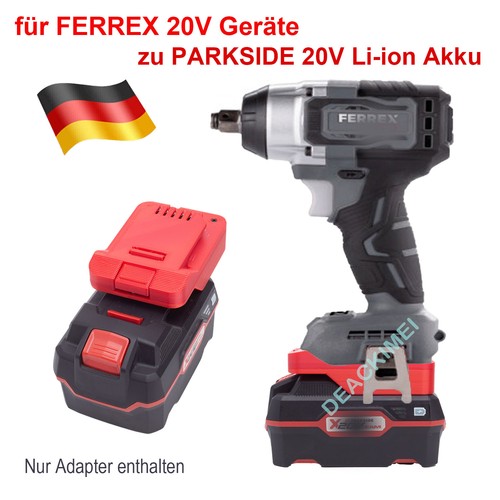 Akku adapter für parkside - akku,