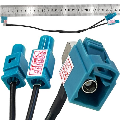 Dual male fakra splitter - fakra, auf