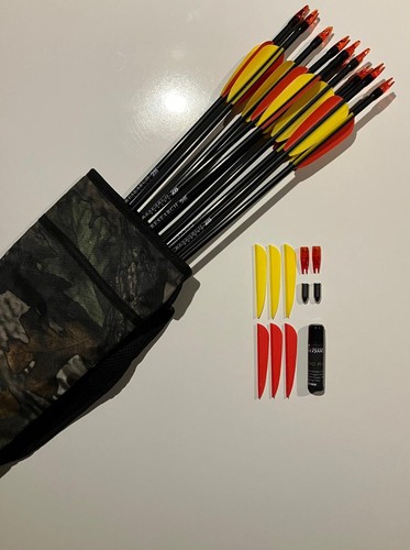 Set glasfiberpfeile 28 - 10,