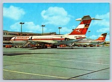 Postcard Interflug Airlines
