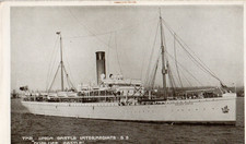 VERSAND - THE UNION CASTLE INTERMEDIATE S.S. - DUNLUCE CASTLE.