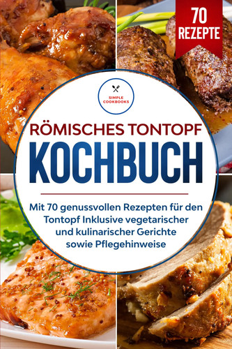 Römisches tontopf kochbuch - tontopf,