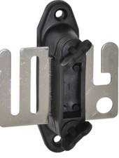  Torgriffisolator Breitband bis 40 mm mit Anschlussplatte Edelstahl Weidezaun