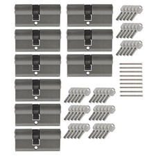 9x Profilzylinder 65mm 30/35