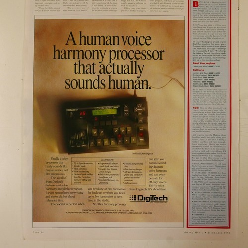 21x30cm magazine cutting 1992