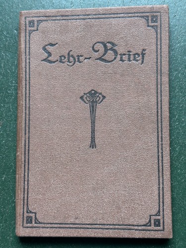 Alter lehr brief gössnitz - lehr,