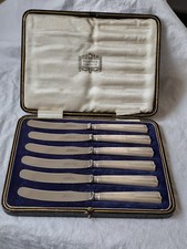 Alte Dessertmesser 925 Silber