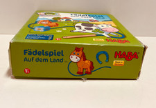 HABA - Fädelspiel - Auf dem Land - Vollständig - GUT