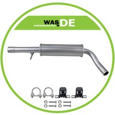 Auspuff Mittelschalldämpfer VW Golf IV 1.4-1.9 1997-2006 Schalldämpfer Mitte
