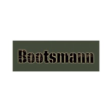 Schild Bootsmann 30cm x 10cm