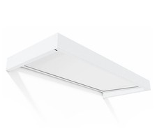 Vordach Sophia Opal 2150 | Haustürvordach Weiß | 215x95x17 cm | von Palram -