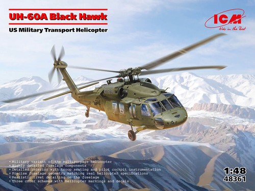 Icm 48361 uh 60a black - 48361, uh-60a