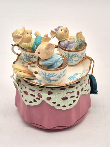 Enesco spieluhr mäuse vintage - enesco,