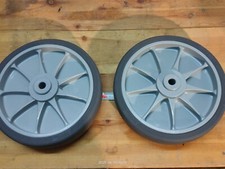 2x fetra TPE-Reifen Rad , Kunststofffelge 200x40mm Ersatzrad