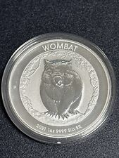 Australian Wombat 2021 / 1 Oz Silber 9999 