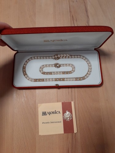 Majorica perlen kette - majorica,