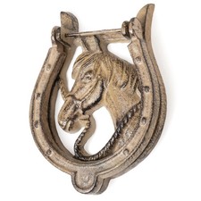 Türklopfer Pferd im Hufeisen