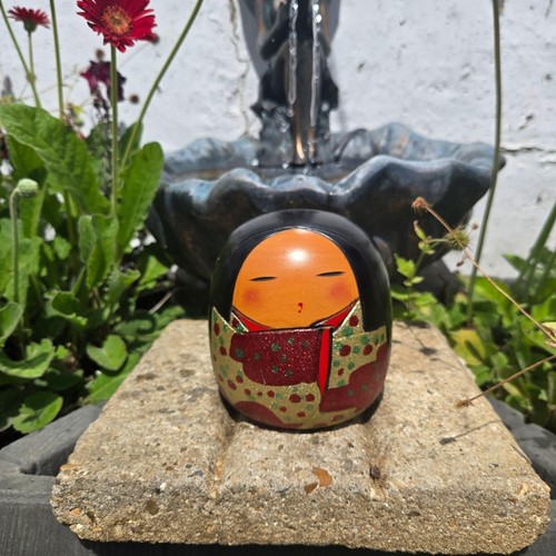 Japanische holz kokeshi - holz,