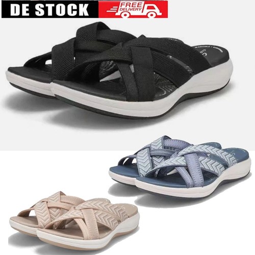 Damen pantoletten sandalen - pantoletten,