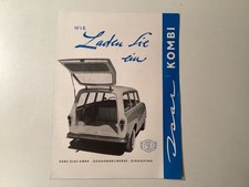 Glas Prospekt Isar K 600/700