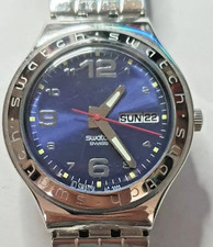 Swatch Swiss Irony Herren Armbanduhr Tag Datum (K)