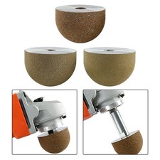 Steinschleifscheibenkopf, Steine, Innenbogenschleifen, runder Schleifkopf