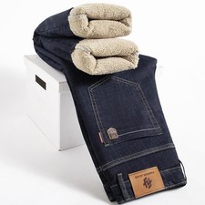 Herren Winter Thermo-Jeans