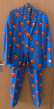 Superman Mottoparty/Karnevals/ Faschings-Kostüm Gr. 50 (Sakko,Hose,Schlips)